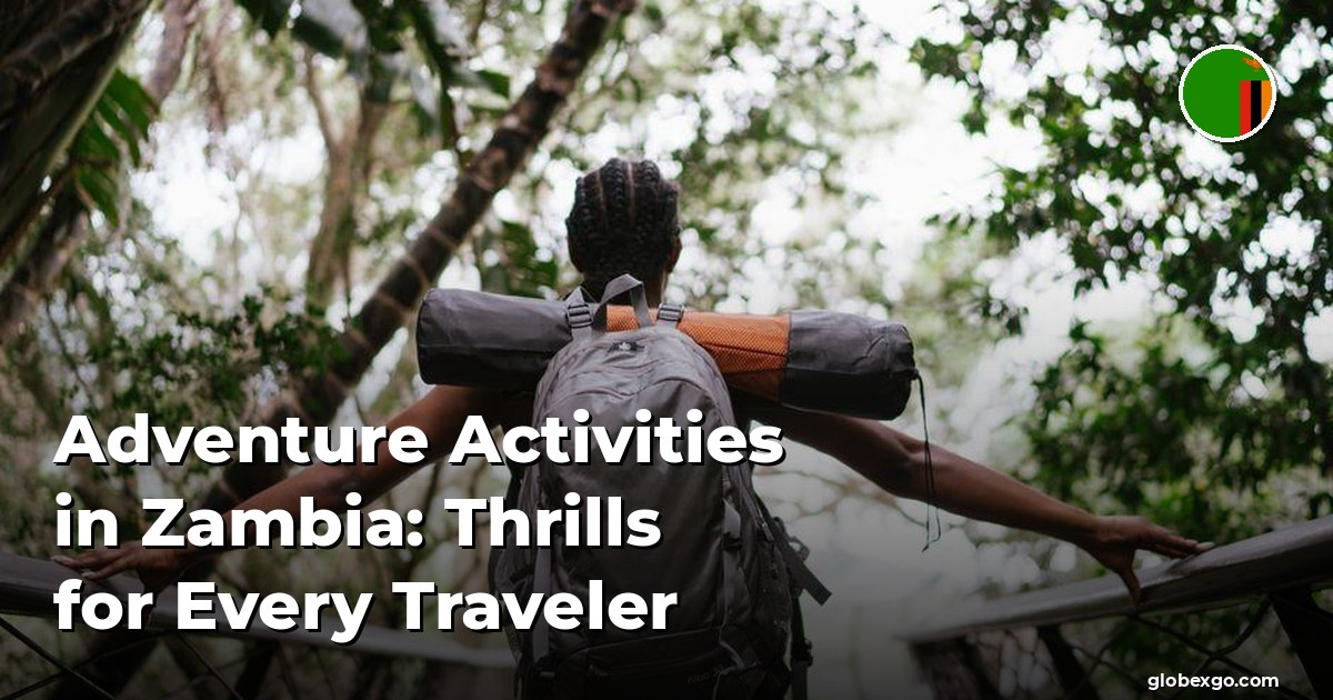 Adventure Activities in Zambia: Thrills for Every Traveler