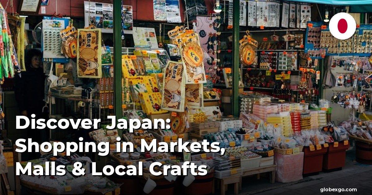 Discover Japan: Shopping in Markets, Malls & Local Crafts
