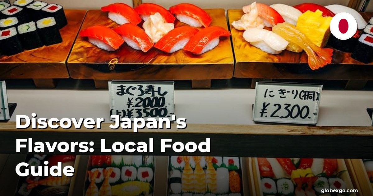 Discover Japan's Flavors: Local Food Guide