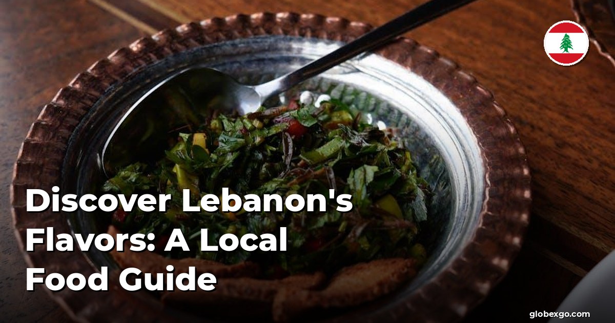 Discover Lebanon's Flavors: A Local Food Guide
