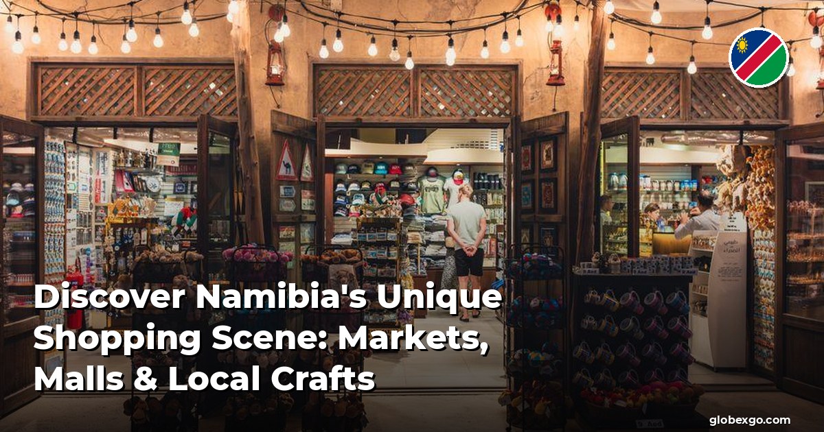 Discover Namibia's Unique Shopping Scene: Markets, Malls & Local Crafts