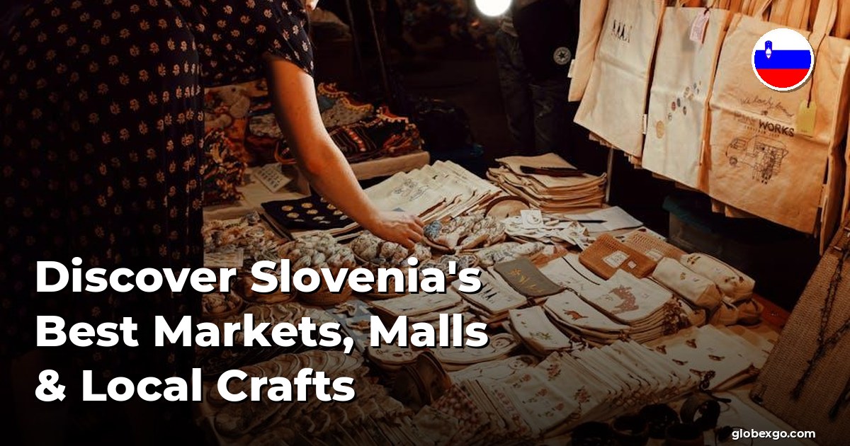 Discover Slovenia's Best Markets, Malls & Local Crafts