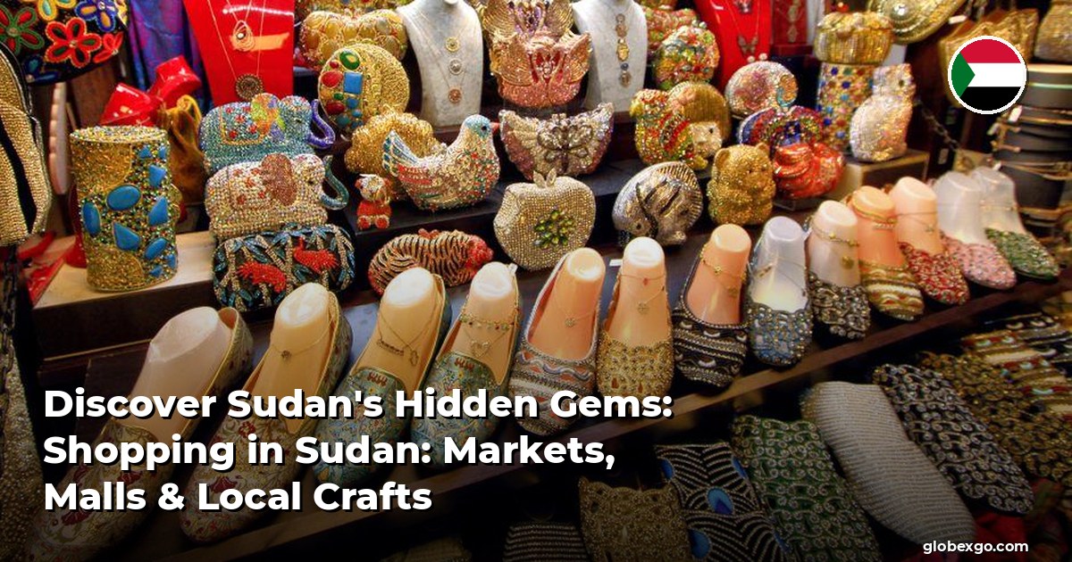 Discover Sudan's Hidden Gems: Shopping in Sudan: Markets, Malls & Local Crafts