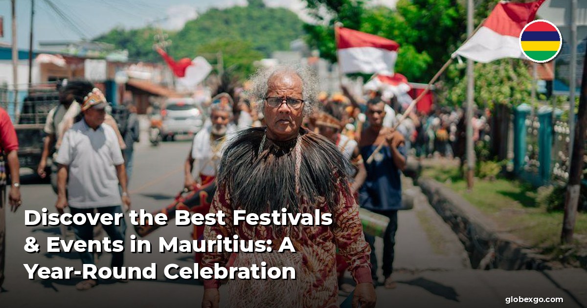 Odkryj najlepsze festiwale i wydarzenia na Mauritiusie: całoroczna celebracja