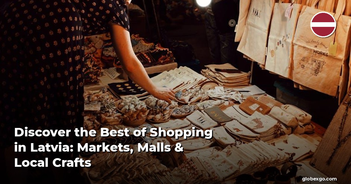 Discover the Best of Shopping in Latvia: Markets, Malls & Local Crafts