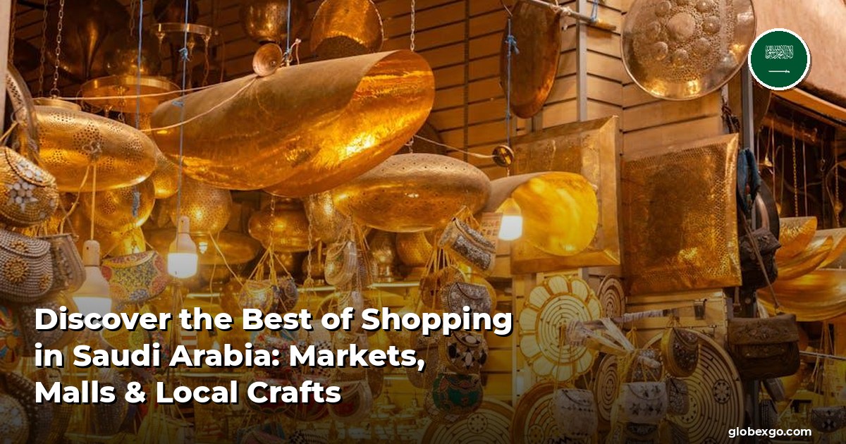 Discover the Best of Shopping in Saudi Arabia: Markets, Malls & Local Crafts