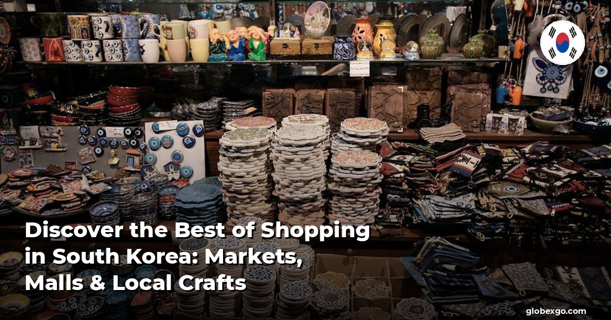 Discover the Best of Shopping in South Korea: Markets, Malls & Local Crafts