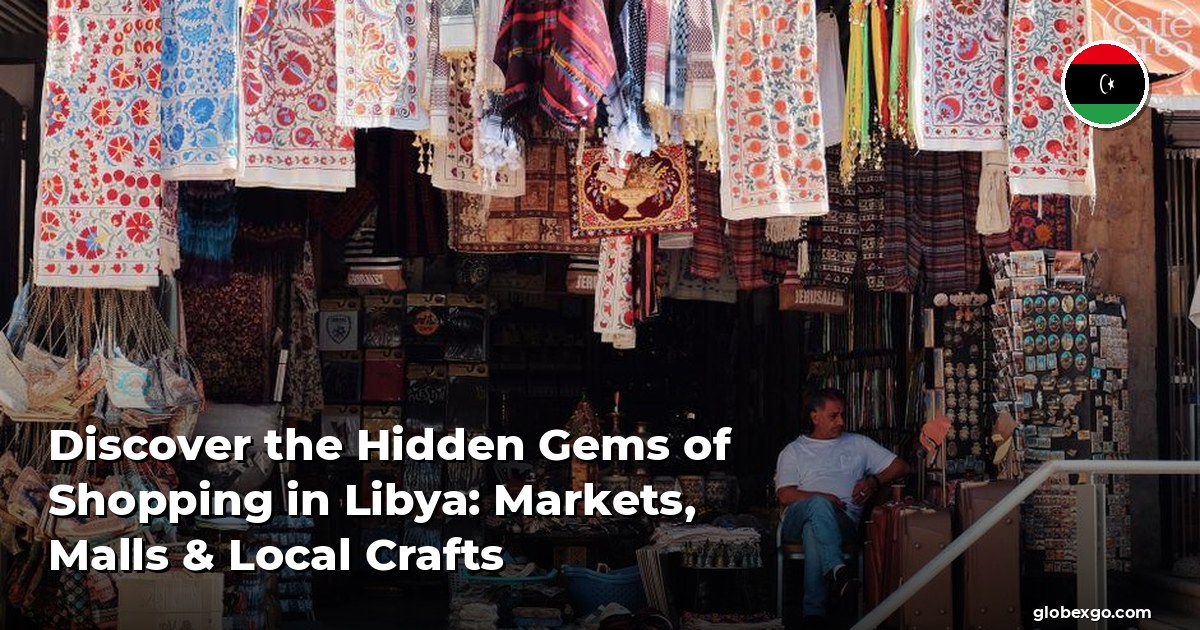 Discover the Hidden Gems of Shopping in Libya: Markets, Malls & Local Crafts