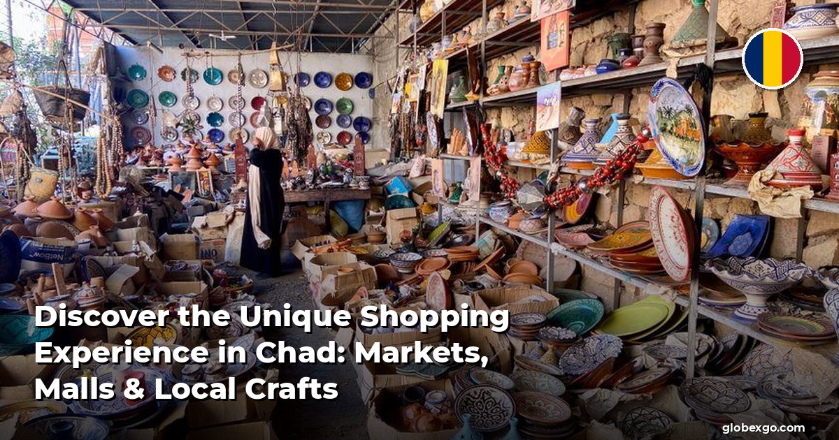 Discover the Unique Shopping Experience in Chad: Markets, Malls & Local Crafts