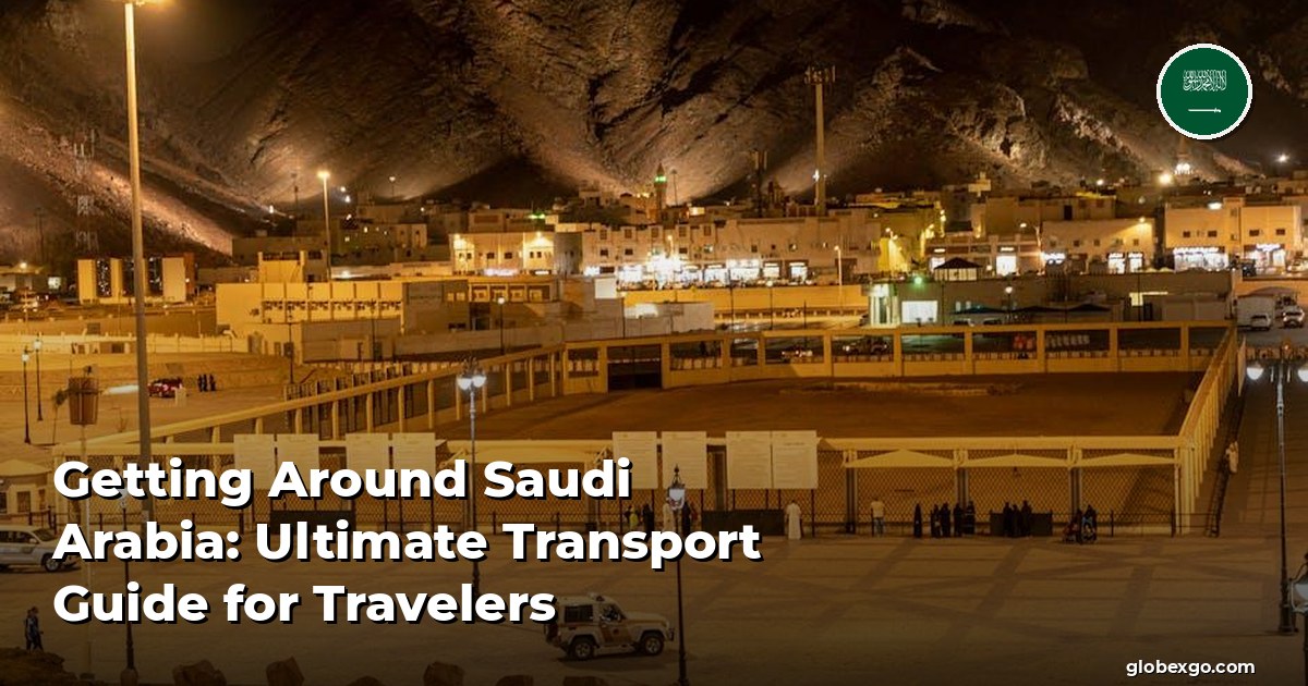 التنقل في المملكة العربية السعودية: دليل نقل شامل للمسافرين