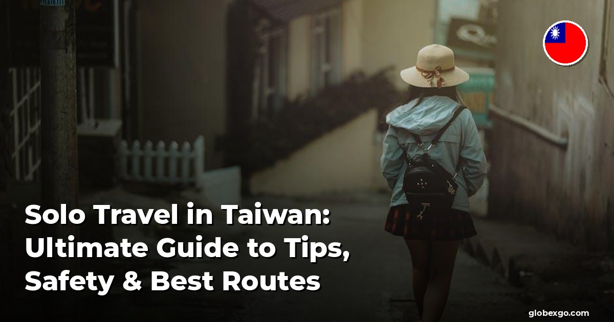 Solo Travel in Taiwan: Ultimate Guide to Tips, Safety & Best Routes