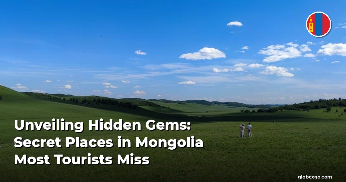 Unveiling Hidden Gems: Secret Places in Mongolia Most Tourists Miss